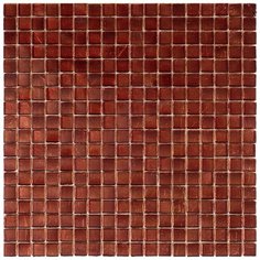 BN87 Мозаика одноцветная чип 15 стекло Alma Mono Color оранжевый квадрат глянцевый