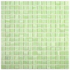 ST-GN409 Мозаика одноцветная чип 20 стекло Alma Mono Color зеленый квадрат глянцевый