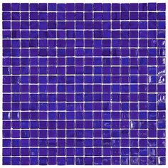NB-BL570 Мозаика одноцветная чип 15 стекло Alma Mono Color синий квадрат глянцевый