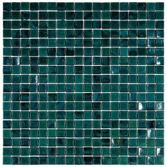 NB-GN436 Мозаика одноцветная чип 15 стекло Alma Mono Color зеленый квадрат глянцевый