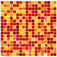 06SM-Plasket-m Мозаика смешанного цвета чип 15 стекло Alma Mix квадрат глянцевый