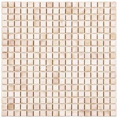 NB-BG314 Мозаика одноцветная чип 15 стекло Alma Mono Color бежевый оранжевый квадрат глянцевый