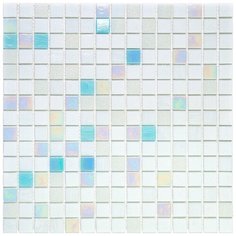Azure-m MIX 1 Стеклянная мозаика чип 20 мм Alma перламутр Первая часть растяжки для увеличения высоты