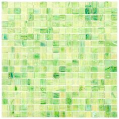 NN82 Мозаика из цветного стекла Alma Flicker перламутр зеленый светлый квадрат