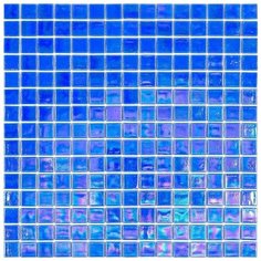 Голубая мозаика плитка для ванной PB312 Alma