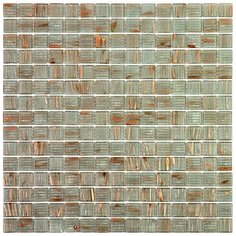 STR09 Мозаика одноцветная чип 20 стекло Alma Mono Color серый квадрат глянцевый