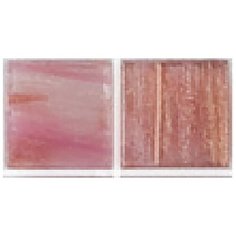 STE294 Мозаика одноцветная чип 20 стекло Alma Mono Color розовый квадрат глянцевый