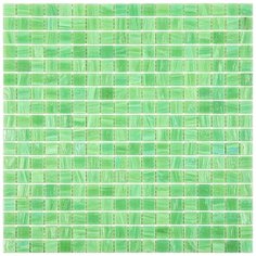ME10 Мозаика одноцветная чип 15 стекло Alma Mono Color зеленый квадрат глянцевый