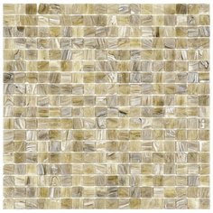 NB-BR610 Мозаика одноцветная чип 15 стекло Alma Mono Color желтый квадрат глянцевый