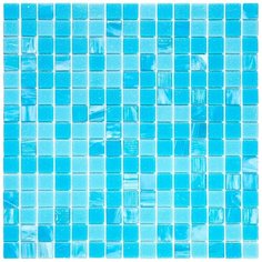 MIX20-BL587 Ocean Мозаика смешанного цвета чип 20 стекло Alma Mix голубой квадрат