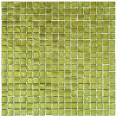 BS73 Мозаика одноцветная чип 15 стекло Alma Mono Color желтый квадрат глянцевый