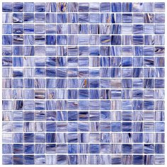 ST-BL540 Мозаика одноцветная чип 20 стекло Alma Mono Color синий квадрат глянцевый