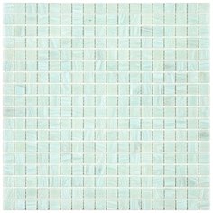 NB-GN441 Мозаика одноцветная чип 15 стекло Alma Mono Color аквамарин квадрат глянцевый