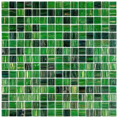 Seth-m Мозаика смешанного цвета чип 20 стекло Alma Mix зеленый квадрат