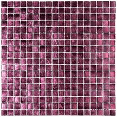 NB-RD228 Мозаика одноцветная чип 15 стекло Alma Mono Color красный квадрат глянцевый