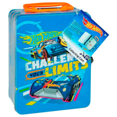 Кейс Klein Кейс для хранения 18 машинок Hot Wheels голубой