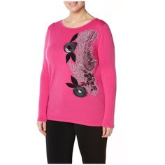 Пуловер, LE_FATE, розовый, Арт. LF2113B_233 (50)