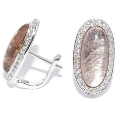 Silver WINGS Серьги из серебра сусальное серебро, 22e2093lcglbrss-133