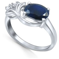 Silver WINGS Кольцо 21knys1399-155, размер 17