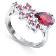 Silver WINGS Кольцо 21knys1748-155, размер 18