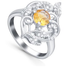 Silver WINGS Кольцо 21knys1487-155, размер 17