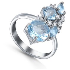 Silver WINGS Кольцо 21knys1504-155, размер 17