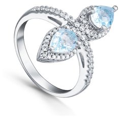 Silver WINGS Кольцо 21knys1485-155, размер 18.5