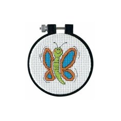 Набор для вышивания DIMENSIONS арт. DMS-72782 Счастливая бабочка d8 см