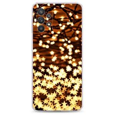 Силиконовый чехол "Новогодняя гирлянда" на Samsung Galaxy A32 / Самсунг Галакси А32 Case Place