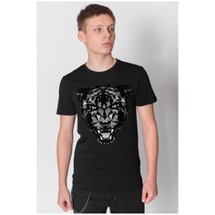 Antony Morato Футболка черная принт тигр (L)