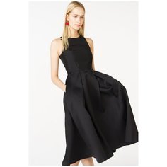 Коктейльное платье с расклешенной юбкой без рукавов SS17-28-0336-FS Черный 44 T Skirt
