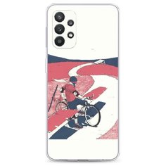 Силиконовый чехол "Хобби велосипед 4" на Samsung Galaxy A32 / Самсунг Галакси А32 Case Place