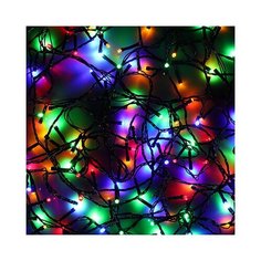 Гирлянда электрическая вьюн 14м, 180 LED, мультицвет, 8 реж, темный провод, 220В сноу БУМ Сноубум