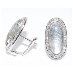 Silver WINGS Серьги из серебра сусальное серебро, 22e2093lcss-133