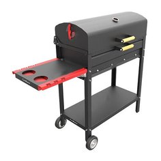 Комплект: Мангал "Редлайнер Комфорт Эйр" и крышка-гриль высокая Grillver