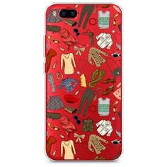 Силиконовый чехол "Модный гардероб" на Xiaomi Mi A1 / Сяоми М1 А1 Case Place
