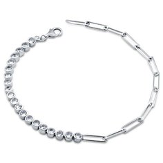 Silver WINGS Браслет 04pbs0179-4mm-2a-184, 5.81 г