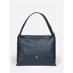 Сумка хобо AFINA 599, натуральная кожа, сапфир