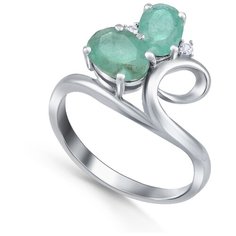 Silver WINGS Кольцо 21knys723-155, размер 19