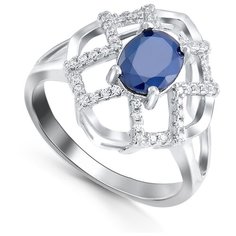 Silver WINGS Кольцо 21knys1384-155, размер 17