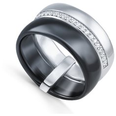 Silver WINGS Кольцо 01sr2077b-130, размер 16