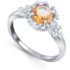 Silver WINGS Кольцо 21knys1810-155, размер 17