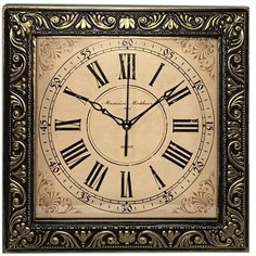 Часы настенные Mikhail Moskvin Омега 6-2 деревянные