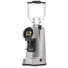 Кофемолка профессиональная жерновая для дома и кофейни Eureka Helios 65, Grey