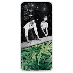 Силиконовый чехол "Ковер самокрут" на Samsung Galaxy A32 / Самсунг Галакси А32 Case Place