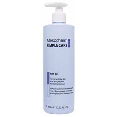 Очищающий отшелушивающий гель с фруктовыми кислотами AHA GEL, 400 мл | MESOPHARM