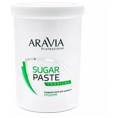 Сахарная паста для шугаринга "Тропическая" средней консистенции, 1500 мл | ARAVIA (Аравия)