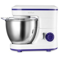 Миксер Kitfort KТ-3045, белый/фиолетовый