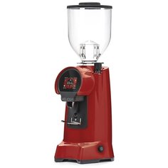 Кофемолка профессиональная жерновая для дома и кофейни Eureka Helios 65, Ferrari Red