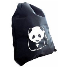 Мешок для обуви со светоотражающим рисунком "Панда Cova